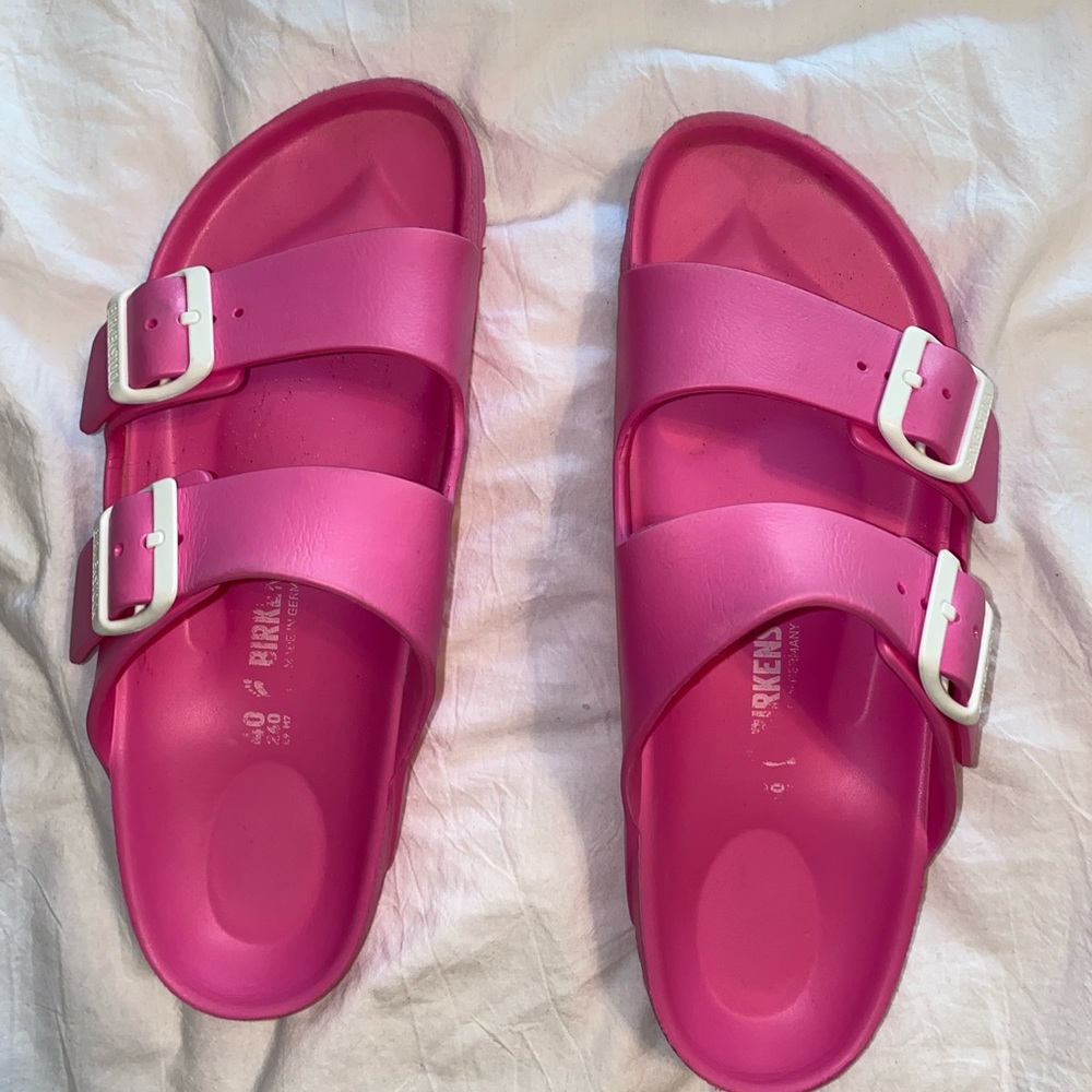 Pink Beach/Pool Birkenstocks Gem